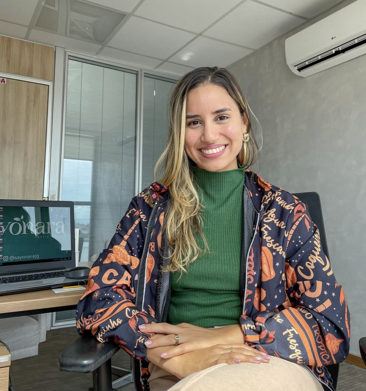 Sayonara Gomes, nutricionista clínica e comportamental